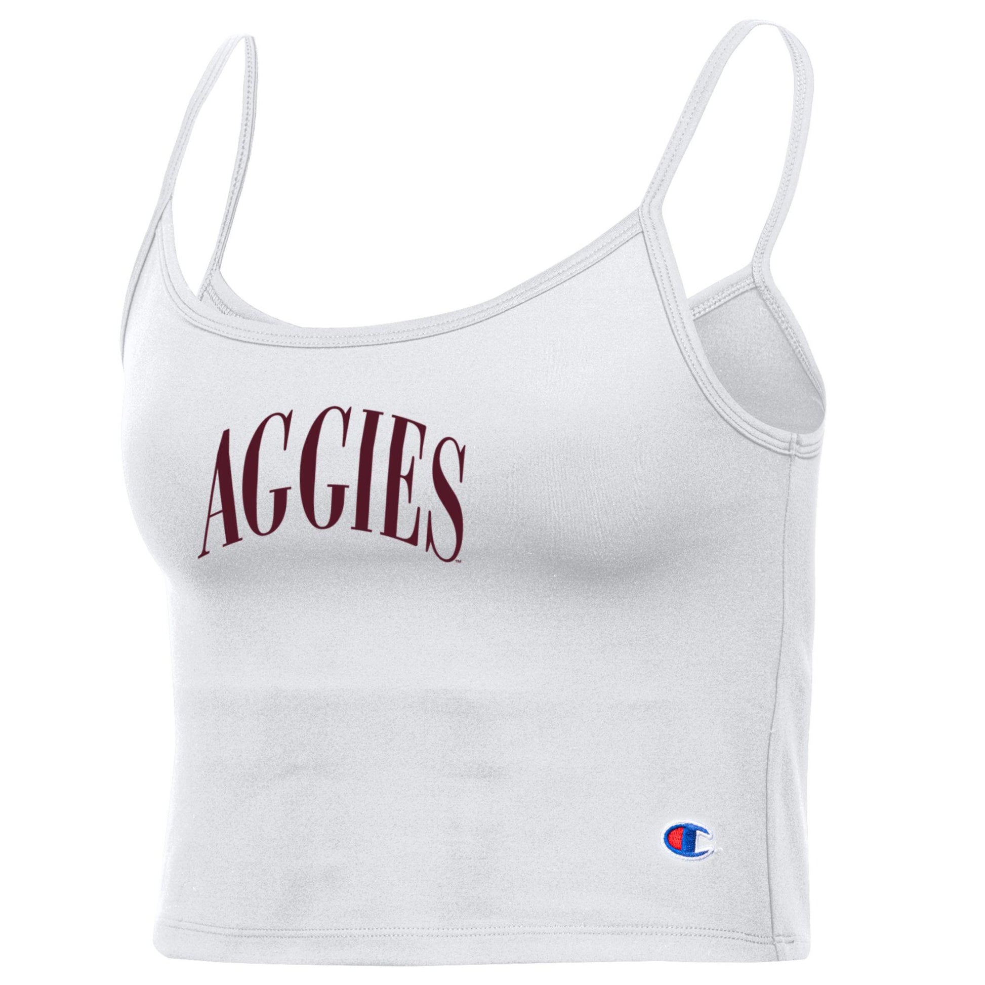 Women's Strappy Crop Tank - TXAG Store 
