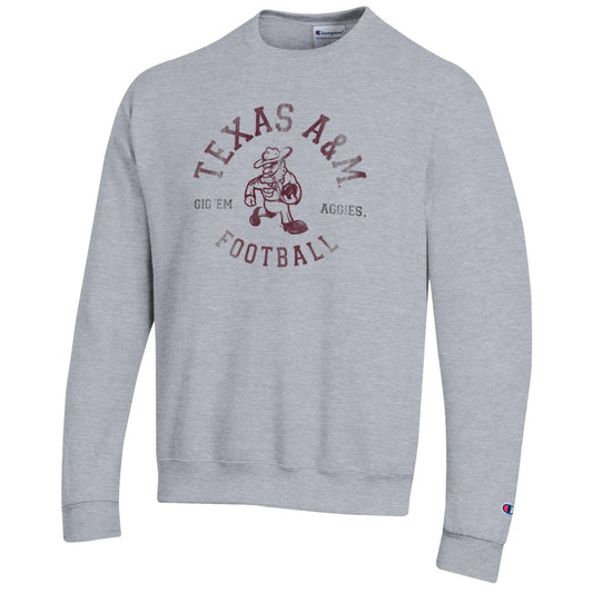 Sarge Football Powerblend Crew - TXAG Store 