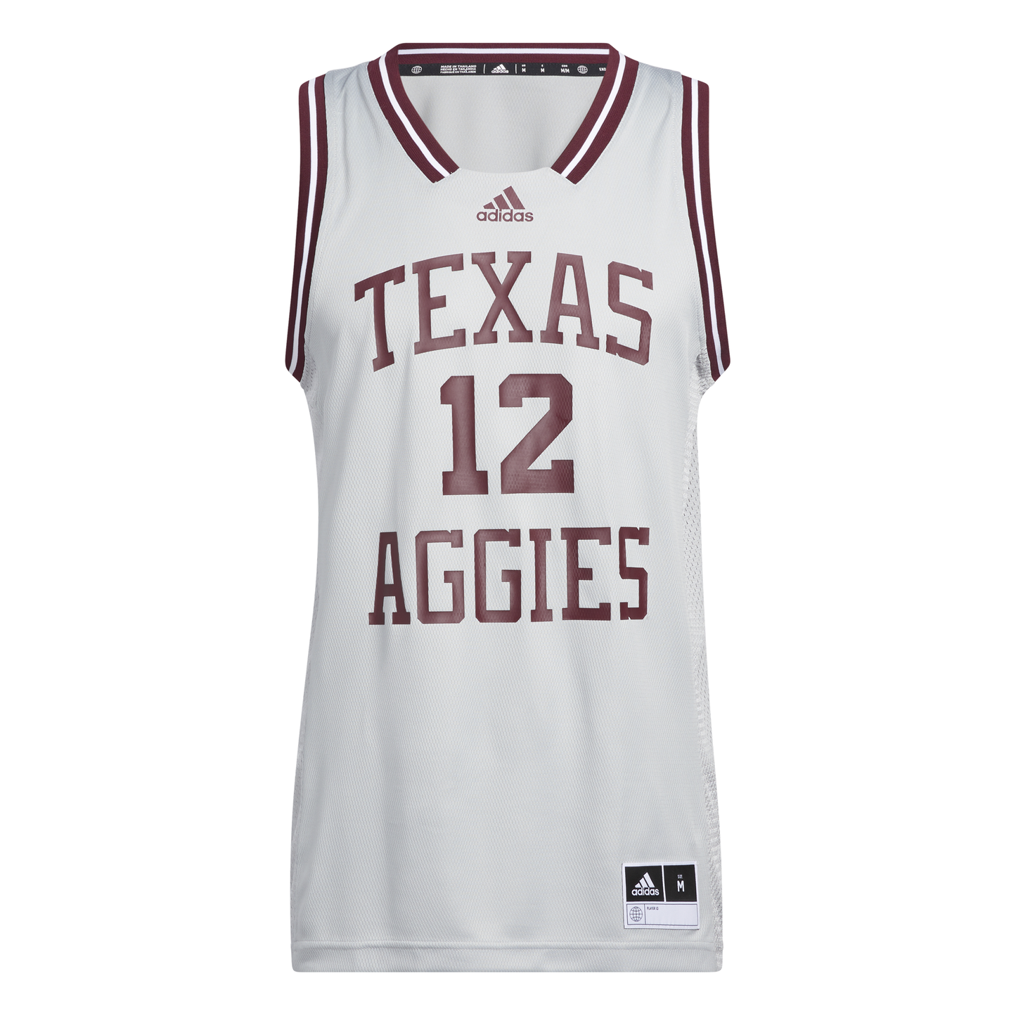 Texas A&M Replica Basketball Jersey - Stone Grey  *** - TXAG Store 