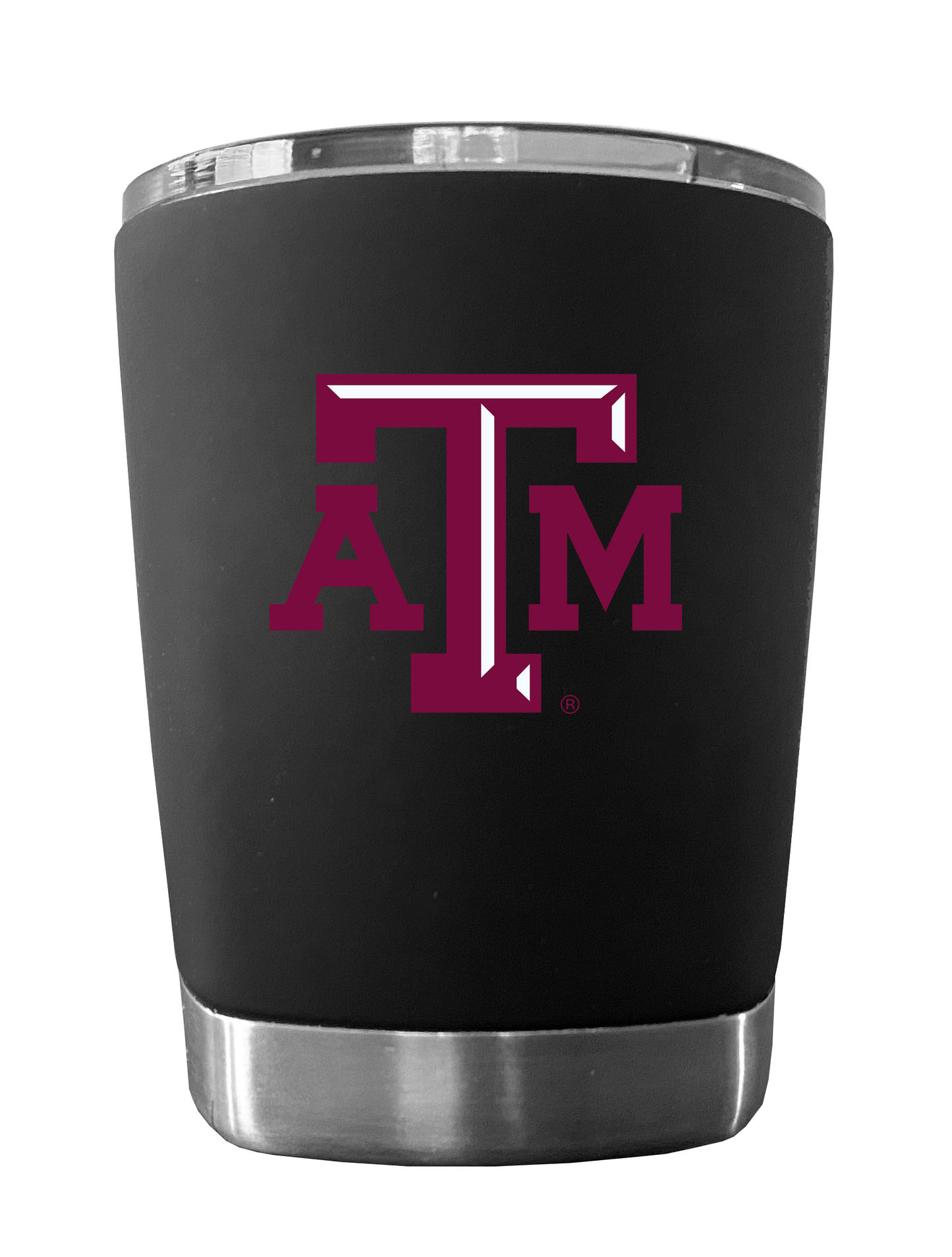 Texas A&M 12 oz Low Ball Tumbler - Black