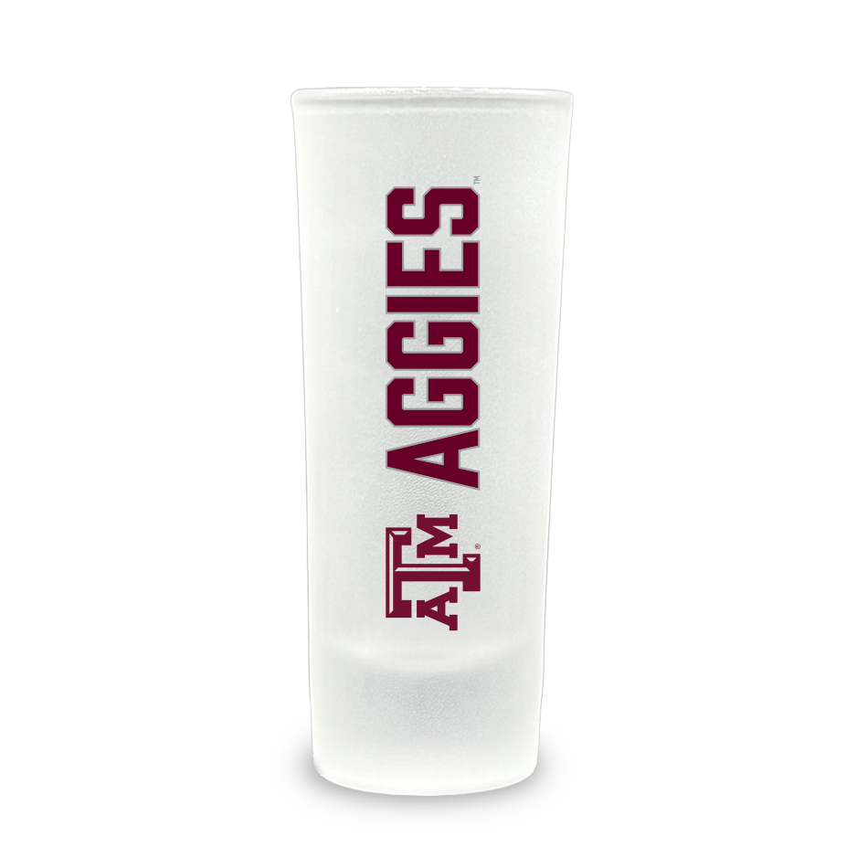 Texas A&M Frosted Glass Shooter