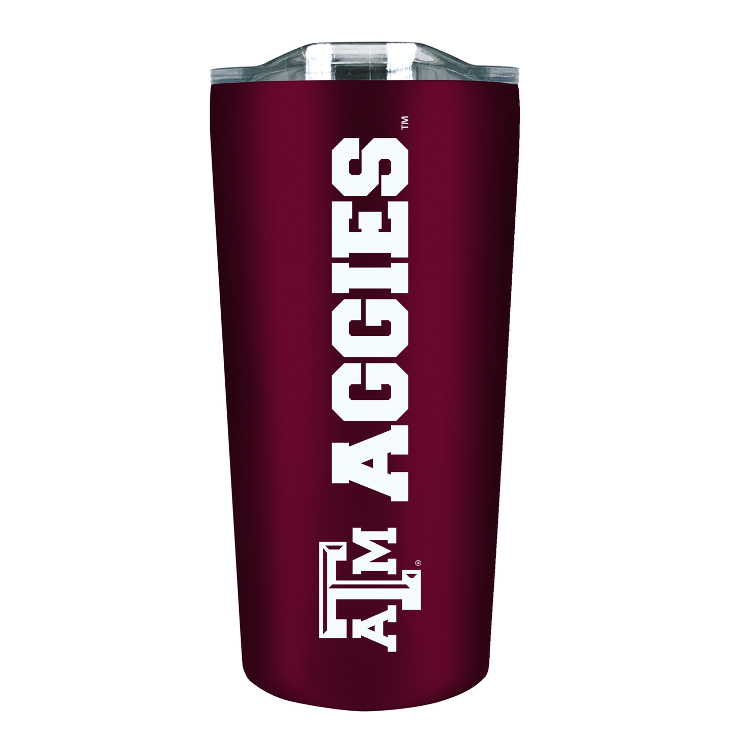 Texas A&M 18 oz Stainless Soft Touch Tumbler - Maroon