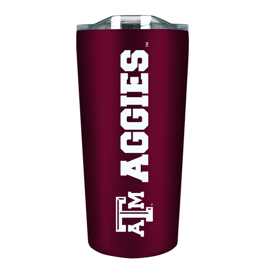 Texas A&M 18 oz Stainless Soft Touch Tumbler - Maroon