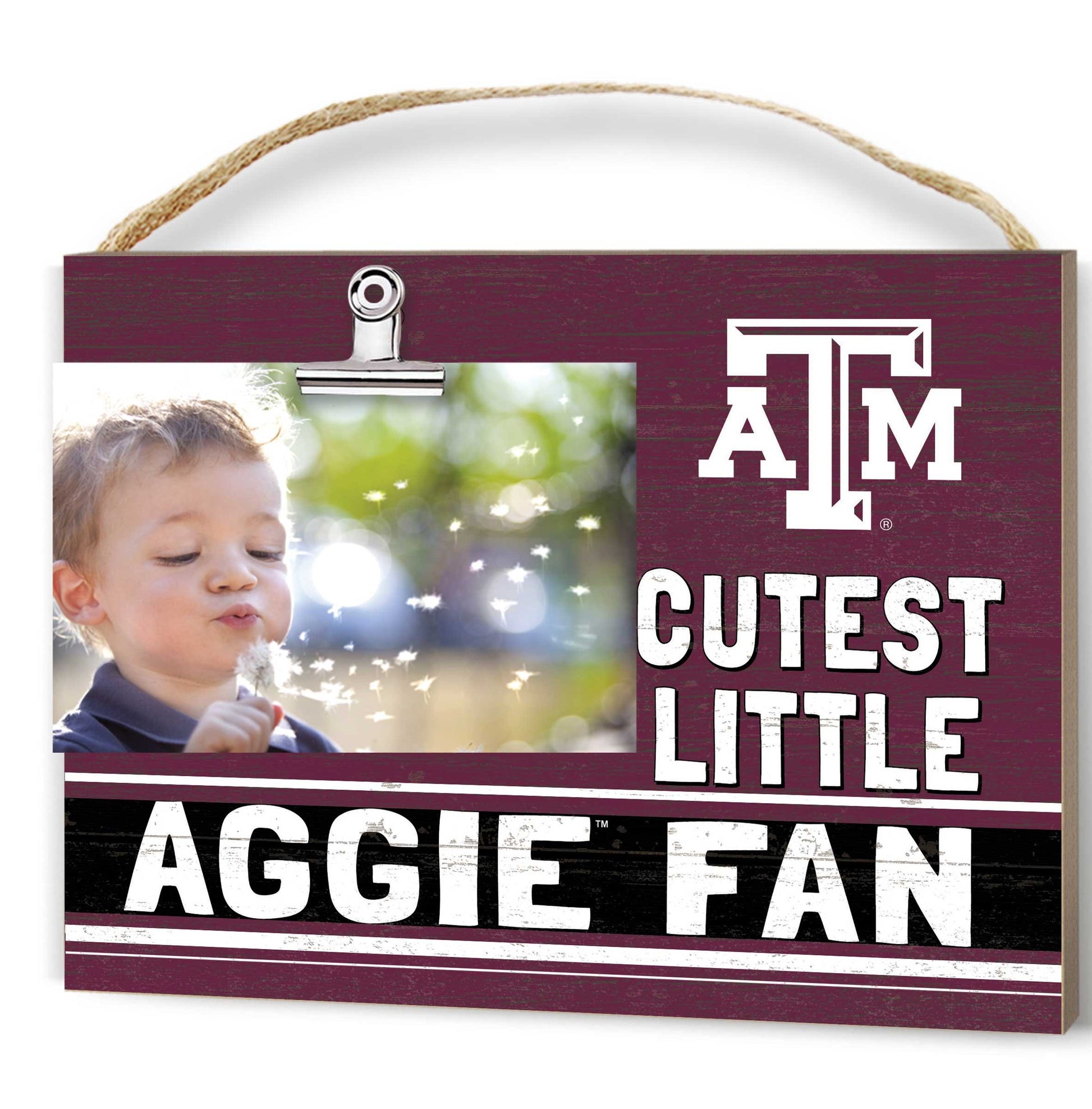 Clip It Cutest Little Team Logo Photo Frame - TXAG Store 