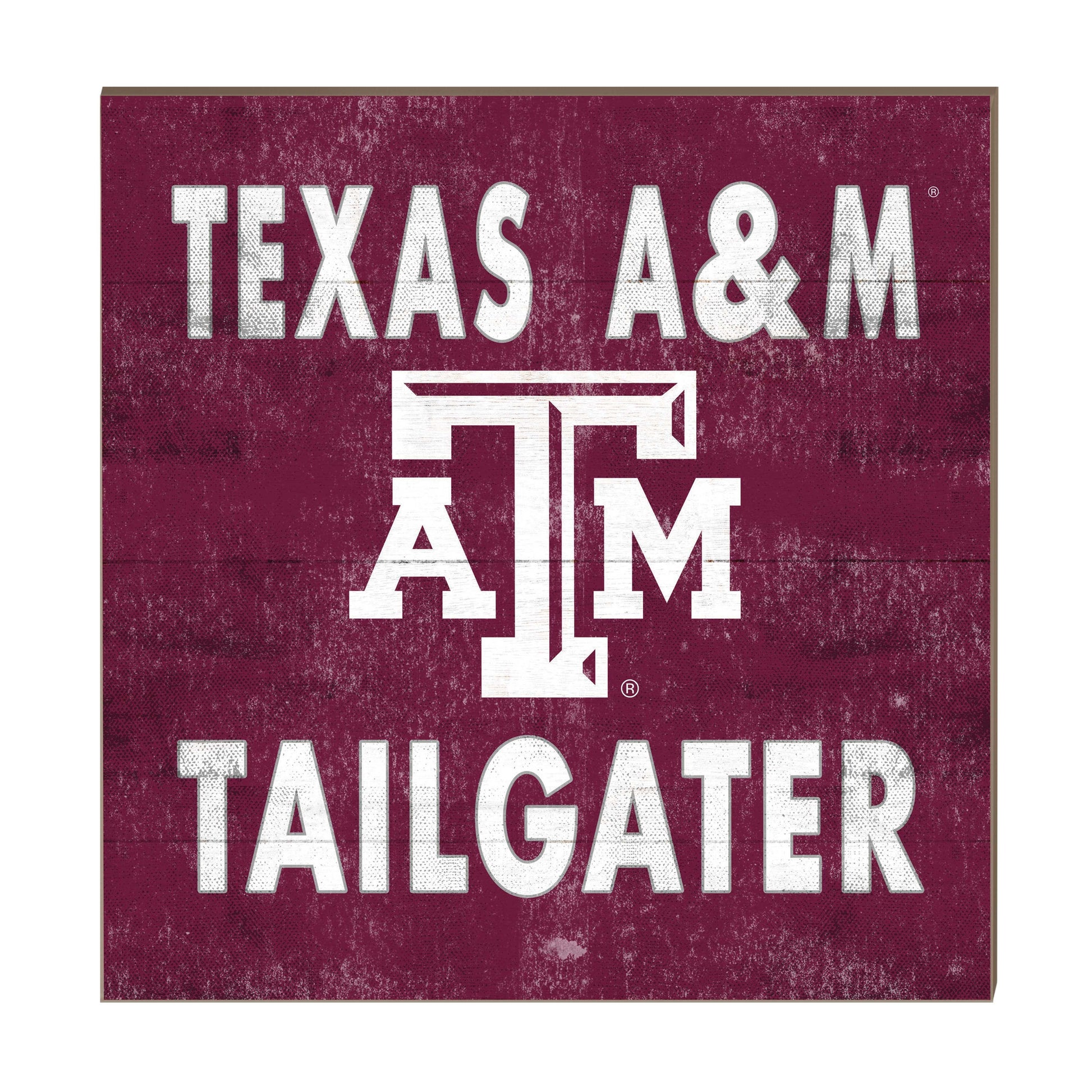 Tailgater Block Sign - 10"x10" - TXAG Store 