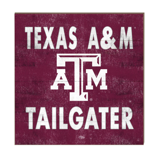 Tailgater Block Sign - 10"x10" - TXAG Store 