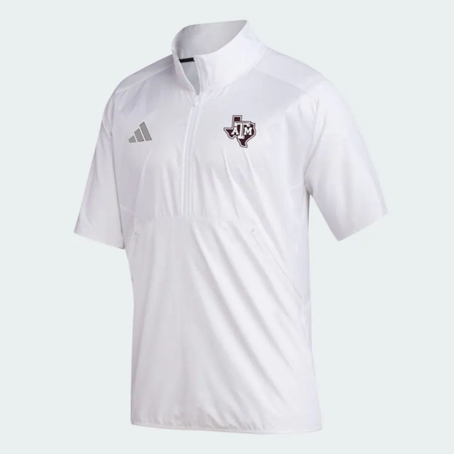 '23 Sideline 1/4 Zip - White*** - TXAG Store 