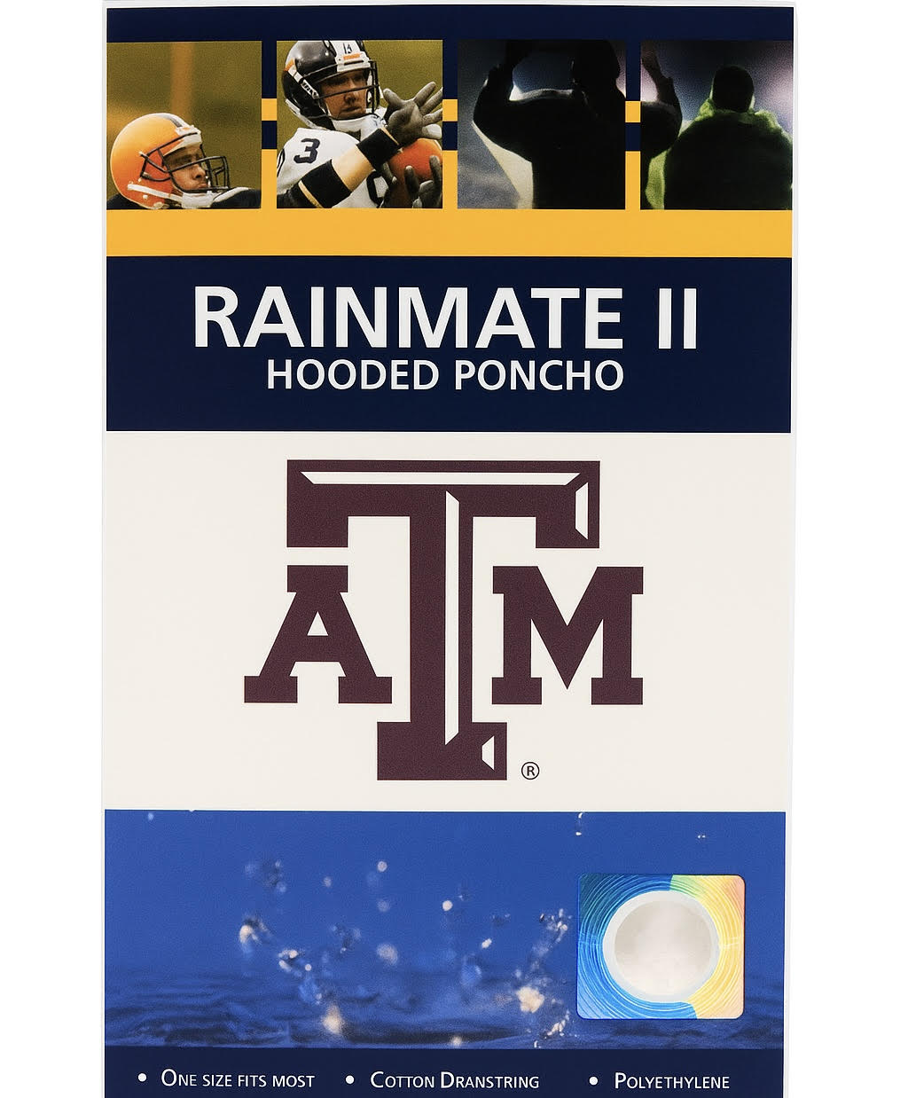Texas A&M Rain Poncho - Rainmate II