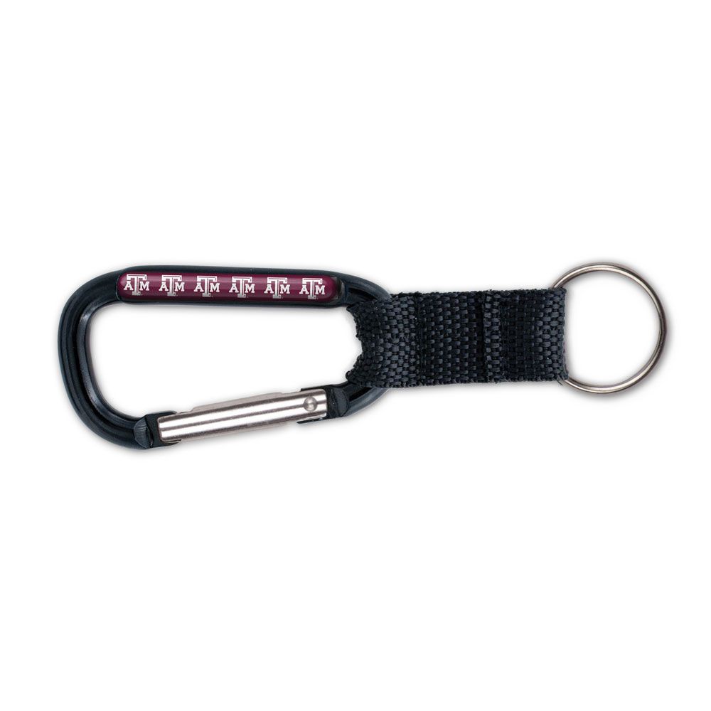 Texas A&M Carabiner Key Chain - TXAG Store 