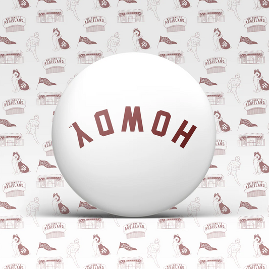 Gameday Button - Upside Down Howdy - TXAG Store 