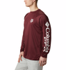 Columbia Maroon ATM Terminal Tackle Long Sleeved Tee