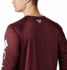 Columbia Maroon ATM Terminal Tackle Long Sleeved Tee