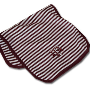 Texas A&M Striped Burp Cloth - TXAG Store 