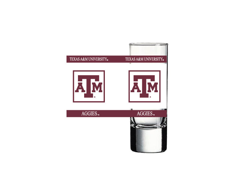 Texas A&M Tall Shot Glass - 2oz. - TXAG Store 