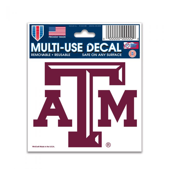 Texas Aggies Multi-Use Decal - 3"x4" - TXAG Store 