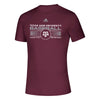 Aggie Baseball Tee - Creator Maroon  ***