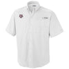 Columbia White Tamiami Fishing Shirt - TXAG Store 