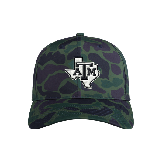 Texas A&M Camo Cap Slouch Adjustable