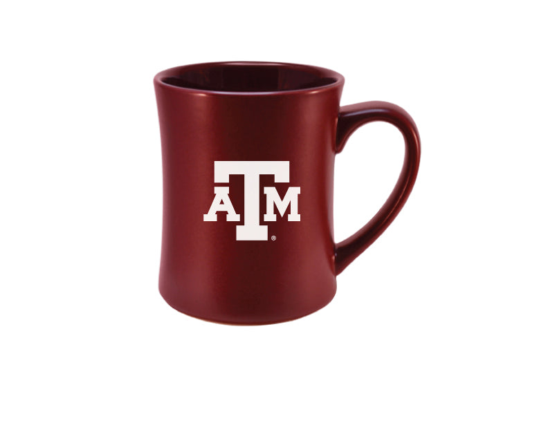 16 oz. Maroon Diner Block ATM Mug - TXAG Store 