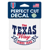 The Texas Way Perfect Cut Decal - 4x4